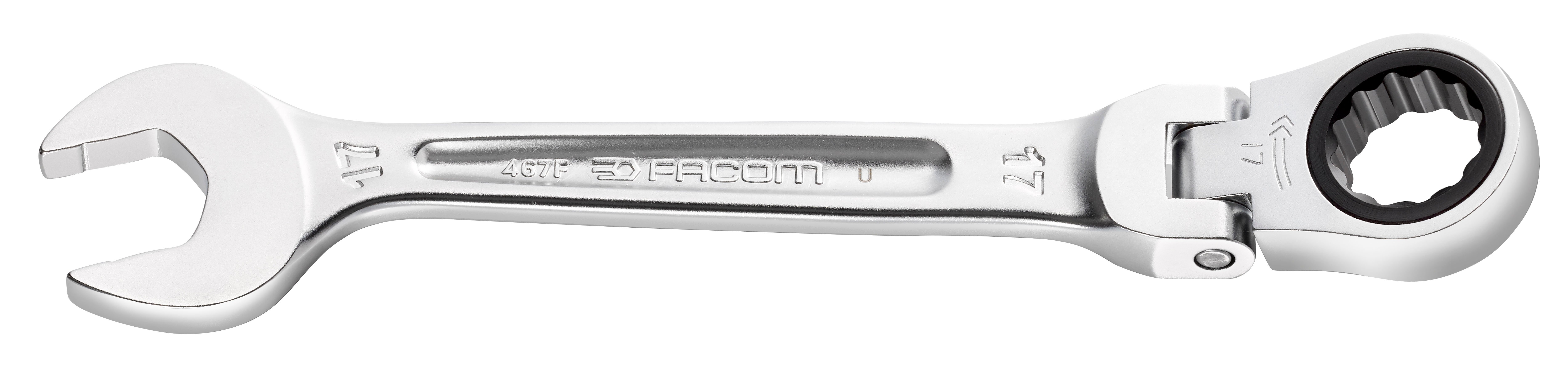 Facom Scharnierende Anti-Slip Steekringratelsleutel 8Mm - 467BF.8 - 467BF.8