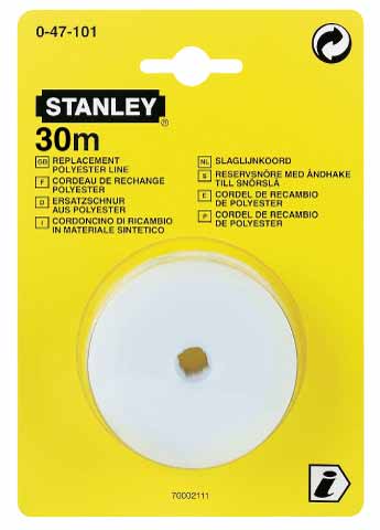 Stanley handgereedschap Slaglijnkoord 30m - 0-47-101