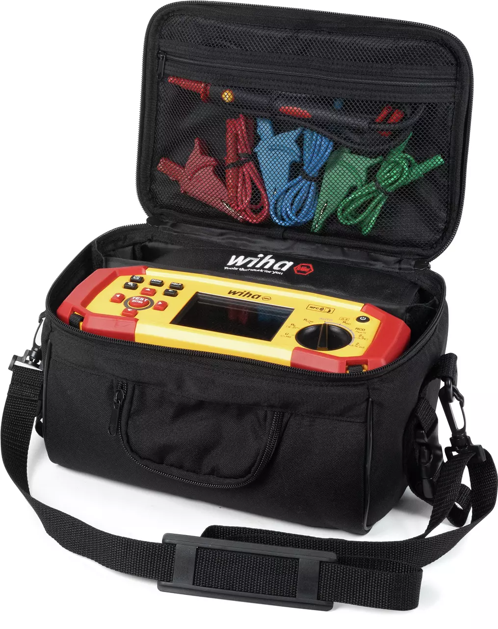 Wiha Installatietester set MFT one met toebehoren EU in etui - 47218