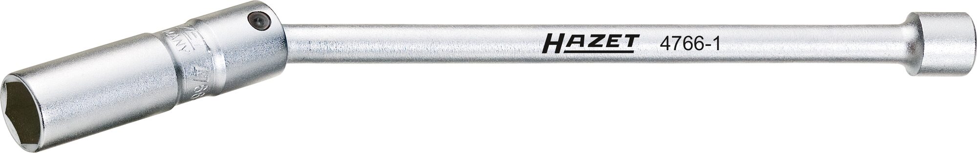 HAZET Bougiesleutel 4766-1 · 3/8 inch (10 mm) vierkant hol · Buiten-zeskant-profiel · SW 16 mm · 5/8?