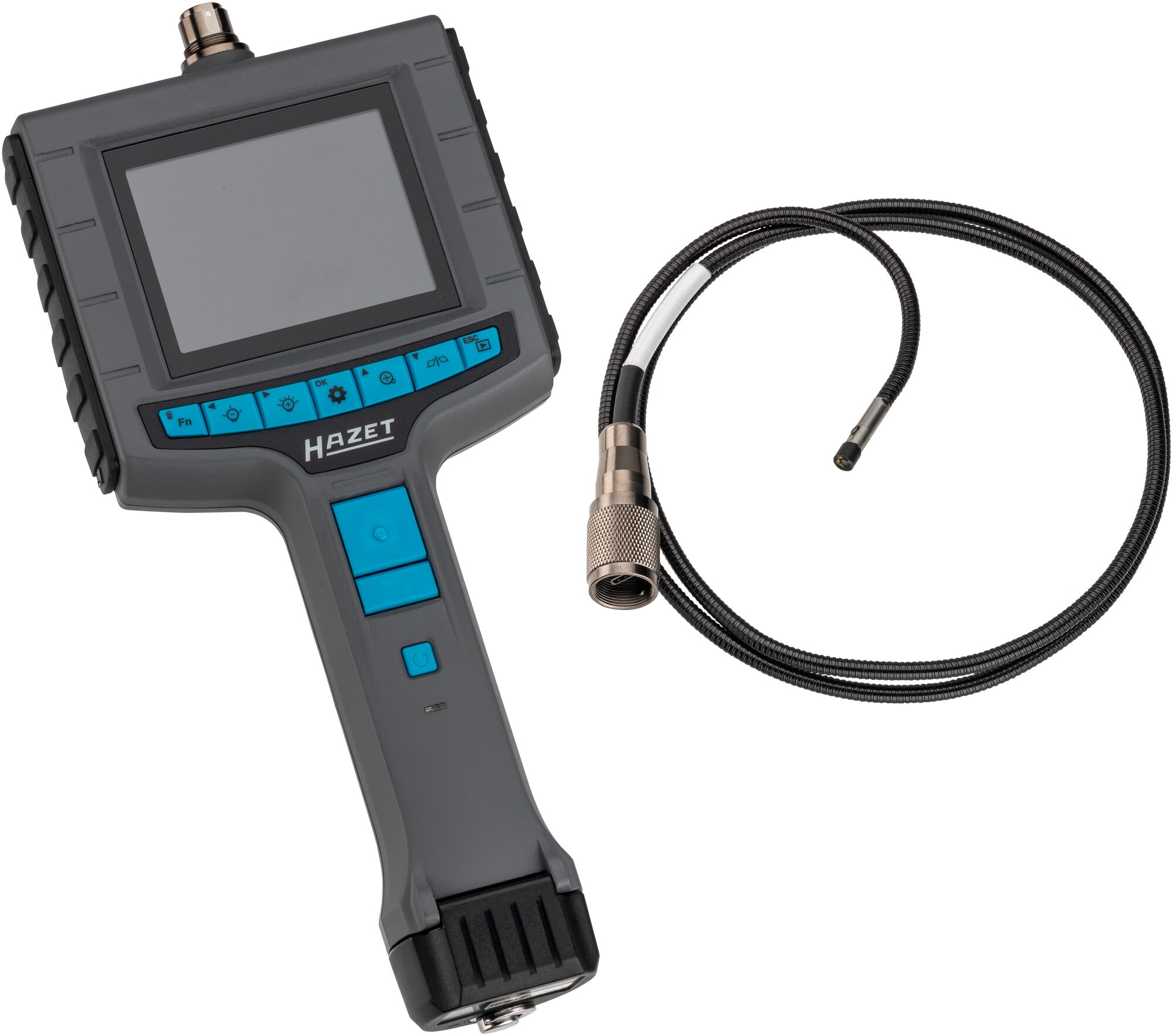 HAZET HD endoscoopset met voor- en zijcamera, ? 4,9 mm 4812-11/5FS · 5-delig