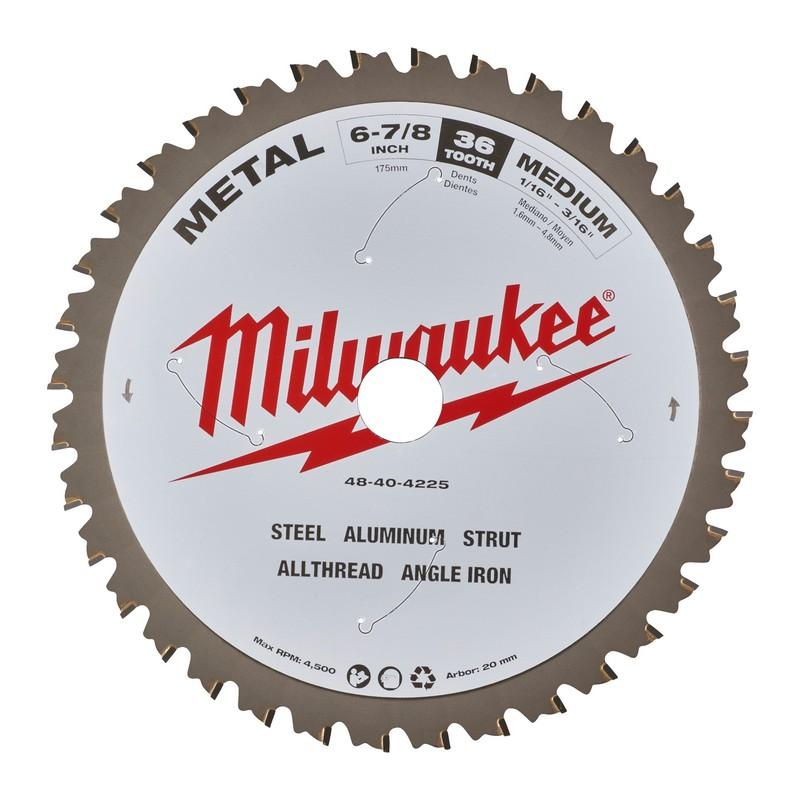 Milwaukee Accessoires Cirkelzaagblad P M 174x20x1,6x60 - 48404225