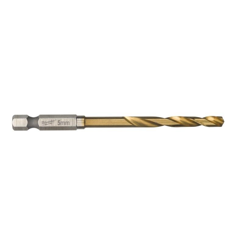 Milwaukee Accessoires Metaalboor Shockwave HSS-G Ti. 5mm -1pc - 48894712