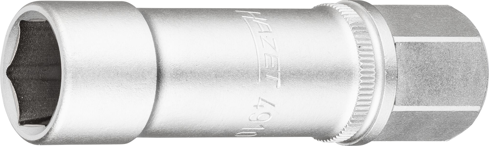HAZET Dopsleutel 4910-17 · Buiten-zeskant-profiel · SW 17 mm