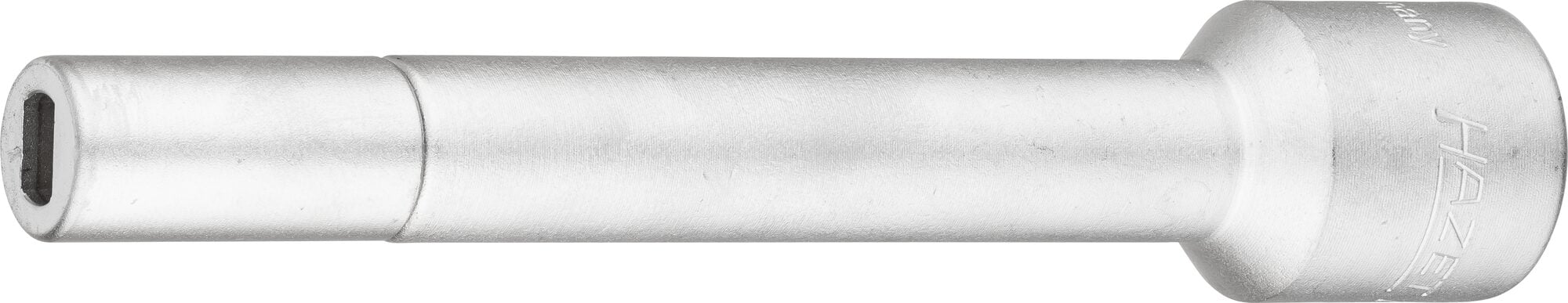 HAZET Verlengstuk 4910-58 · 1/2 inch (12,5 mm) vierkant hol · Tapprofiel hol · SW voor tapprofiel 5 x 8 mm