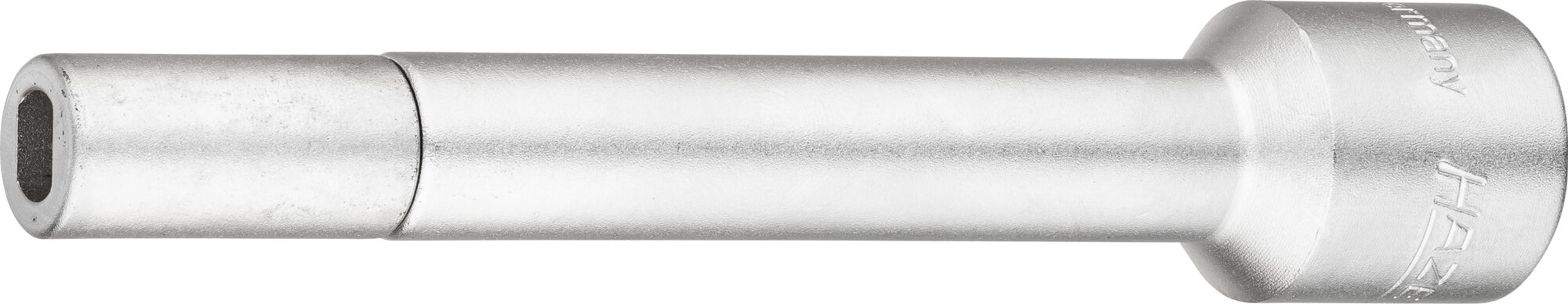 HAZET Verlengstuk 4910-68 · 1/2 inch (12,5 mm) vierkant hol · Tapprofiel hol · SW voor tapprofiel 6 x 8 mm