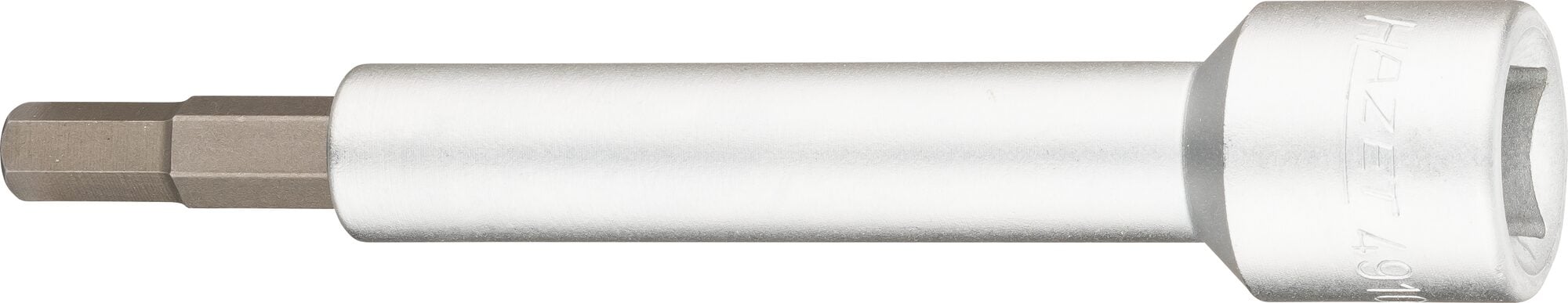 HAZET Verlengstuk 4910-7 · 1/2 inch (12,5 mm) vierkant hol · Binnen-zeskant-profiel · SW 7 mm