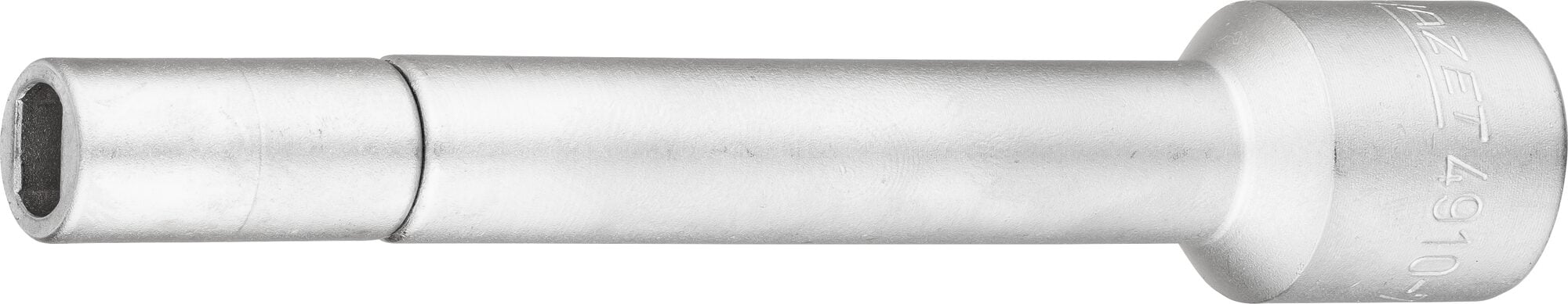 HAZET Verlengstuk 4910-71 · 1/2 inch (12,5 mm) vierkant hol · Tapprofiel hol · SW voor tapprofiel 7,1 x 9,6 mm