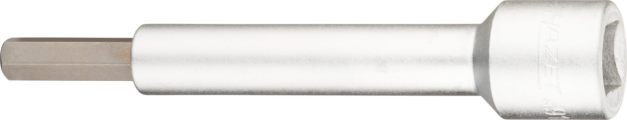 HAZET Verlengstuk 4910-8 · 1/2 inch (12,5 mm) vierkant hol · Binnen-zeskant-profiel · SW 8 mm