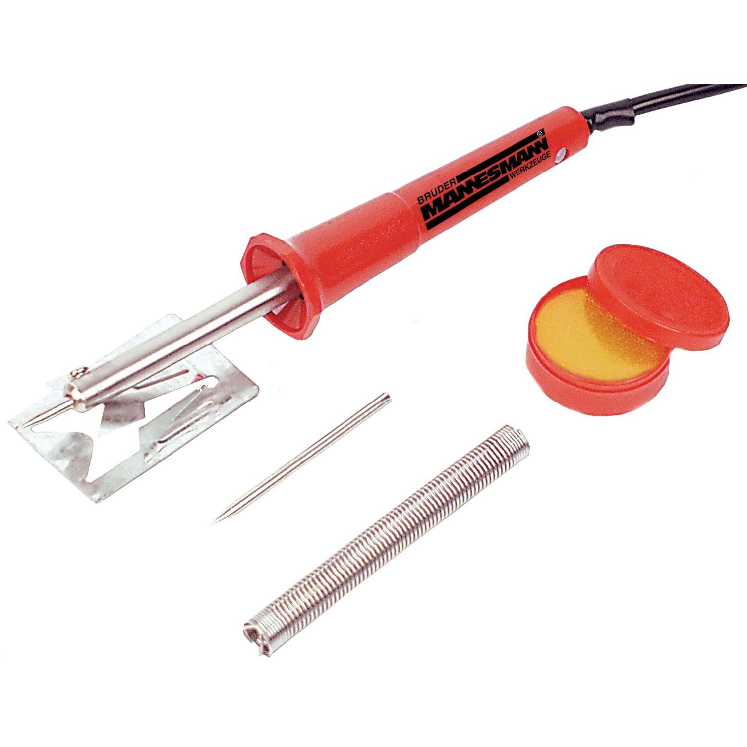 Besli Soldeerbout 30 Watt set 5-delig - Rood