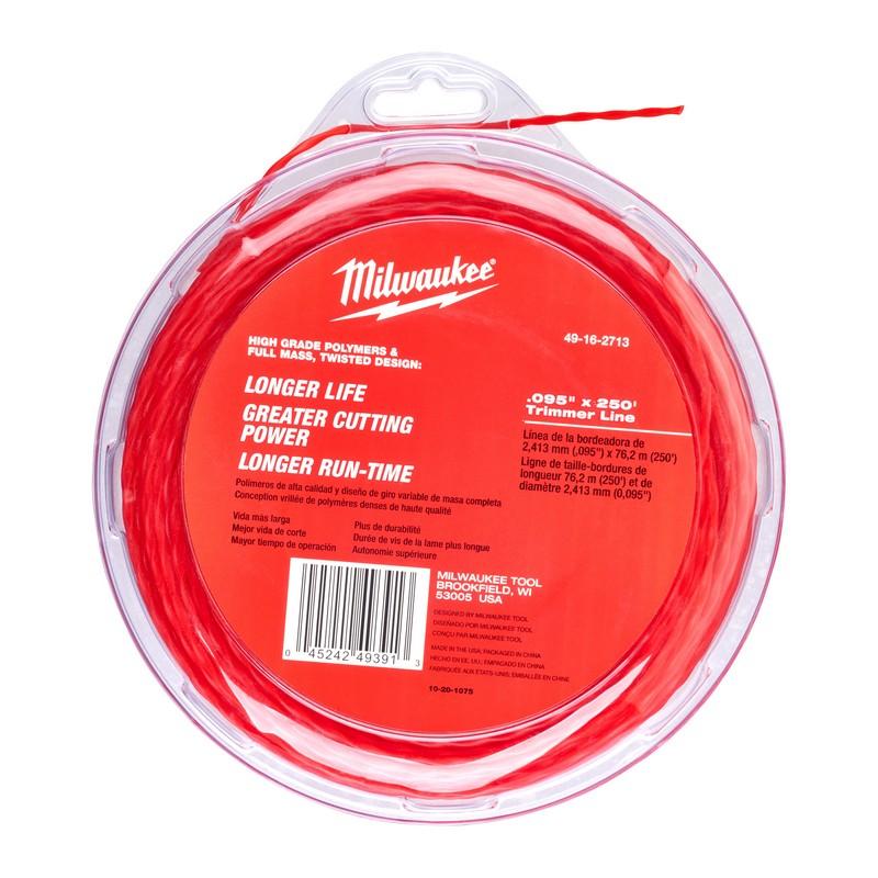 Milwaukee Accessoires Trimmer draad 2,3mm x 76m - 49162713