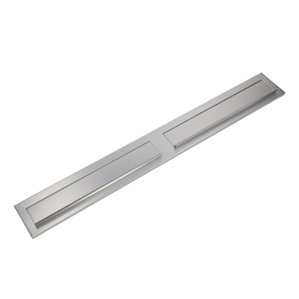 AMI Briefplaat 2 Delig 592Mm Dl F1 Inworp 2*265 Mm. - 400171 afbeelding