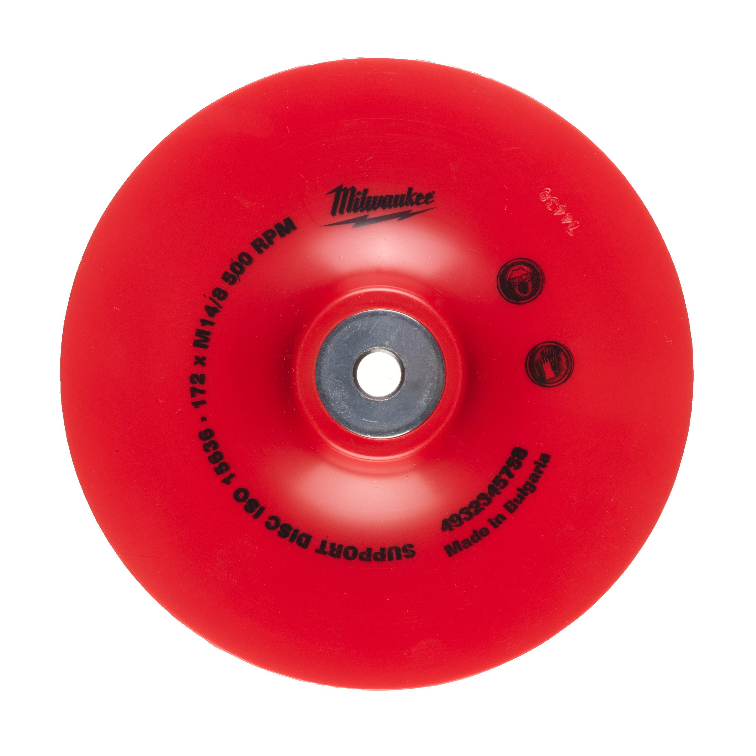 Milwaukee Accessoires Flexibele steunschijf | 170 mm | asgat 14,2 mm - 4932345758