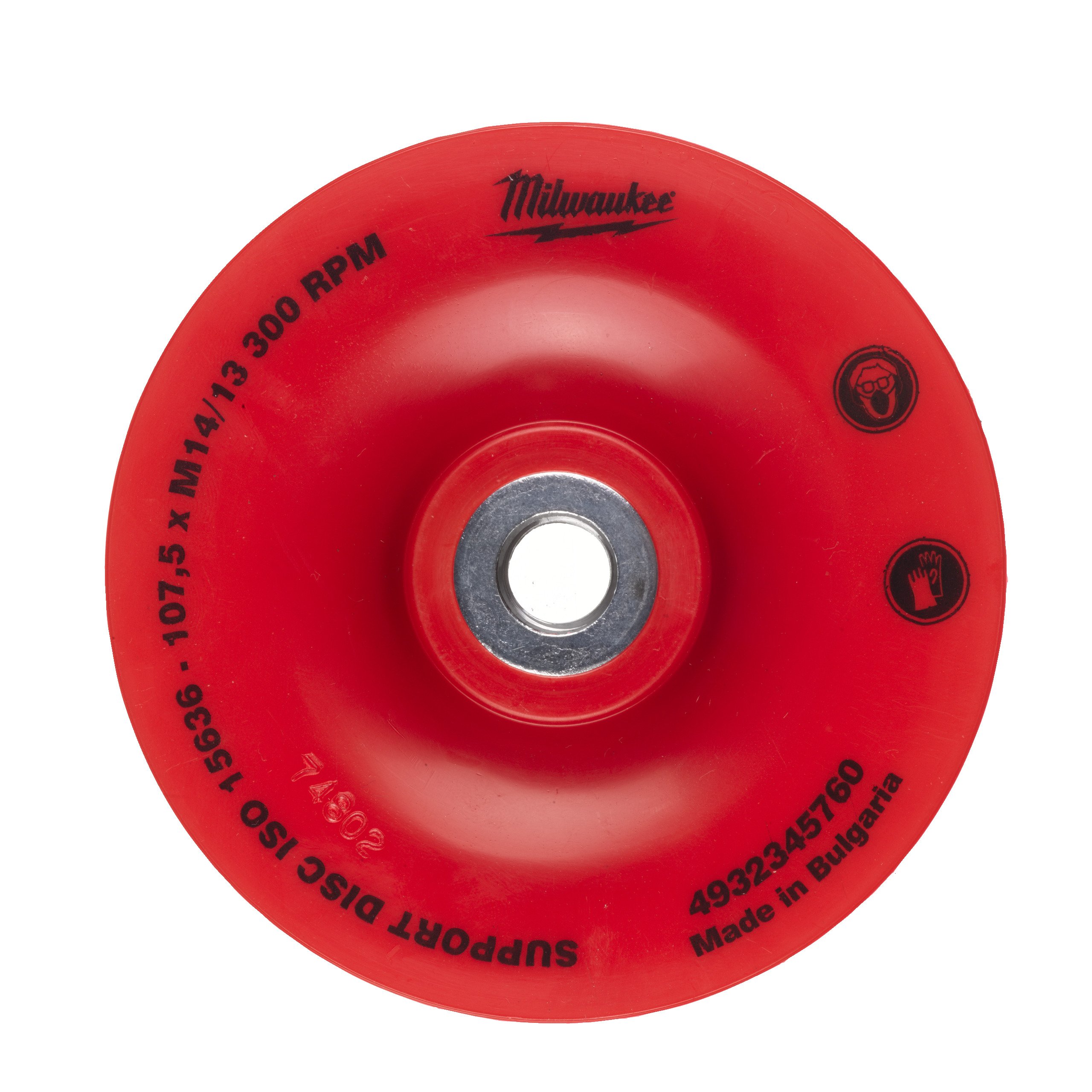 Milwaukee Accessoires Flexibele steunschijf | 110 mm, asgat 14,2 mm - 4932345760