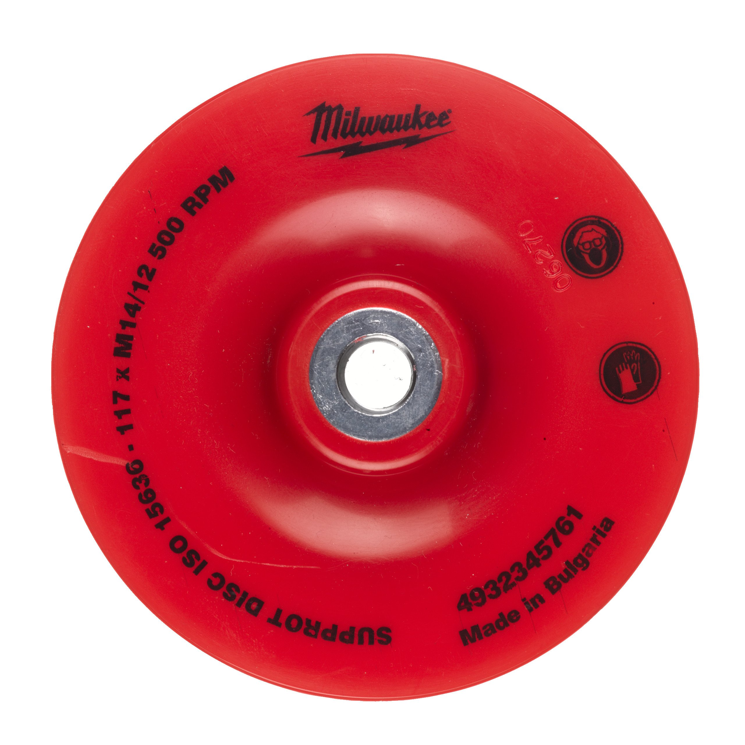 Milwaukee Accessoires Flexibele steunschijf | 125 mm | asgat 14,2 mm - 4932345761