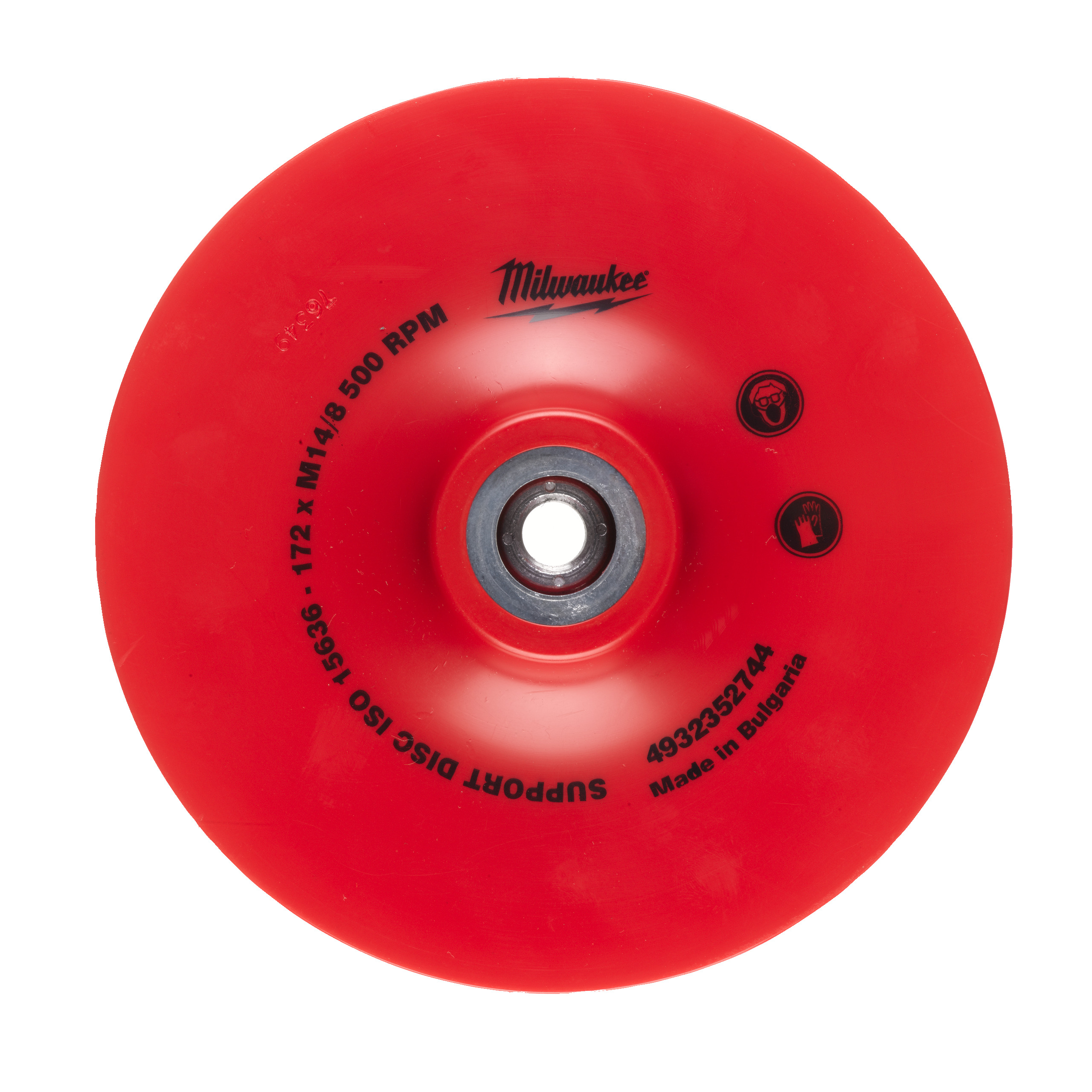 Milwaukee Accessoires Flexibele steunschijf | 170 mm | asgat 22,2 mm - 4932352744