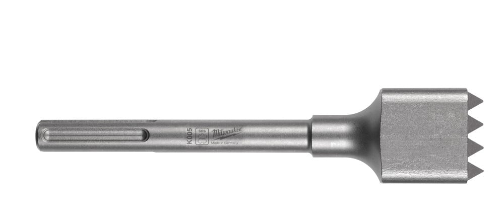 Milwaukee Accessoires 1-delige bouchardeerkop SDS-max 240 x 50 mm (16 tanden) - 4932352918