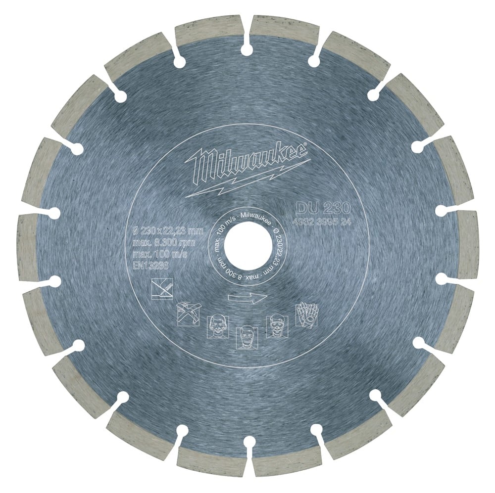Milwaukee Accessoires Diamantdoorslijpschijf DU 230 - 4932399524