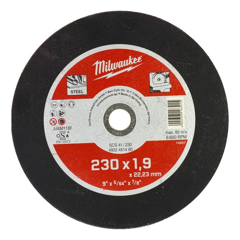 Milwaukee Accessoires metaaldoorslijpschijf SCS 41/230 (1,9) - 25 stuks - 4932451480