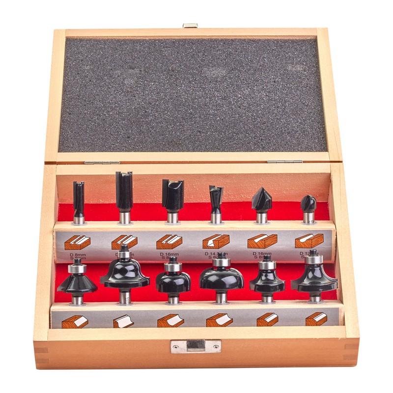 Milwaukee Accessoires Frezen Bit Set - 12stuks - 4932451668