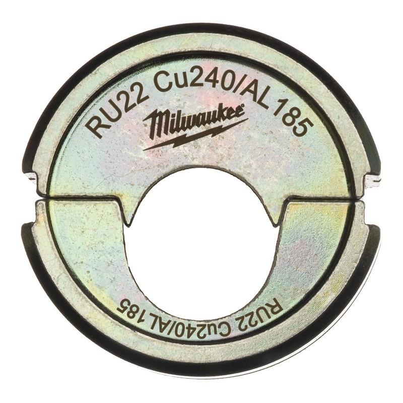 Milwaukee Accessoires Persvorm RU22 Cu240/AL185 - 4932451788