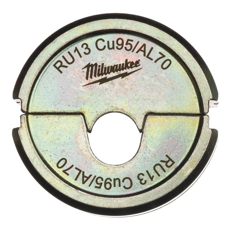 Milwaukee Accessoires Persvorm RU13 Cu95/AL70 - M18 HCCT 109/42 - 4932459487