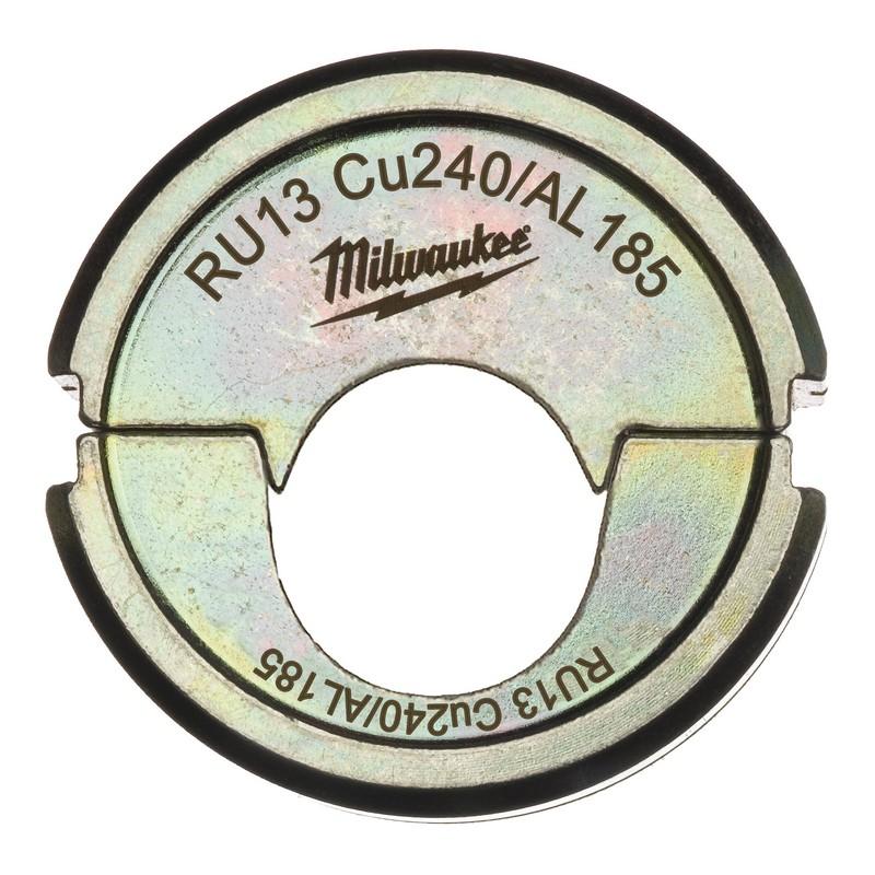 Milwaukee Accessoires Persvorm RU13 Cu240/AL185 - M18 HCCT 109/42 - 4932459491