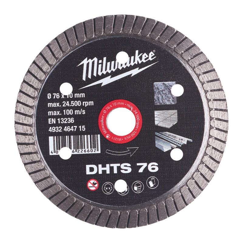 Milwaukee Accessoires Diamantblad DHTS 76 - 1 pc - 4932464715