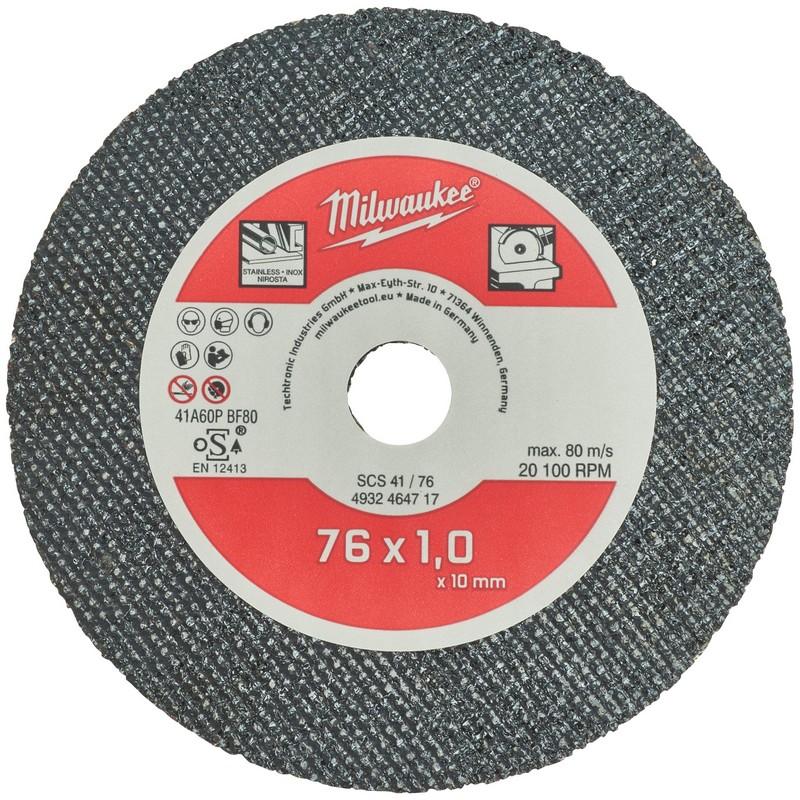 Milwaukee Accessoires Cutting Disc SCS41 / 76 - 3pc - 4932464717