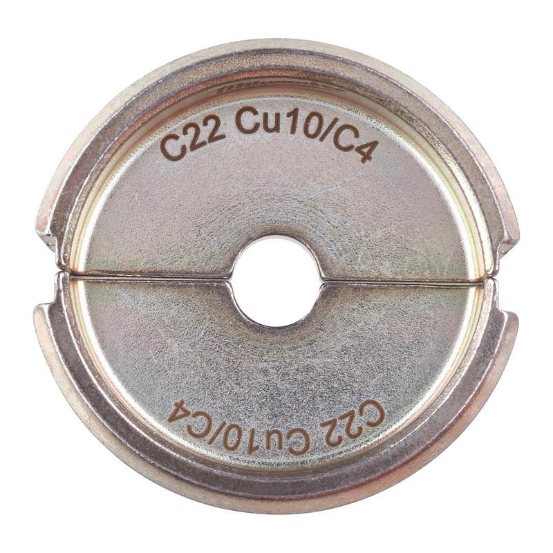 Milwaukee Accessoires Persvorm C22 Cu10/C4 - M18HCCT -1PC - 4932464863