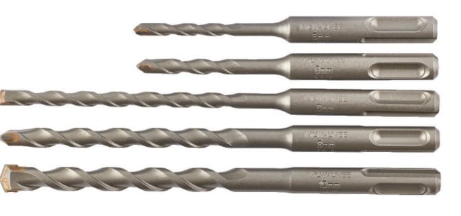 Milwaukee Accessoires SDS+ Contractor Set - 5 pc - 4932471242