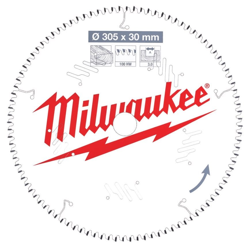 Milwaukee Accessoires Zaagblad voor MS 305 DB 305 / 30 (96 tanden) - 4932471322