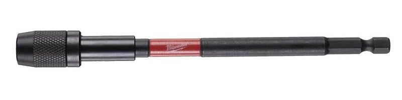 Milwaukee Accessoires Bithouder met borging - 152mm - 1/4" Hex - 1 pc - 4932471824