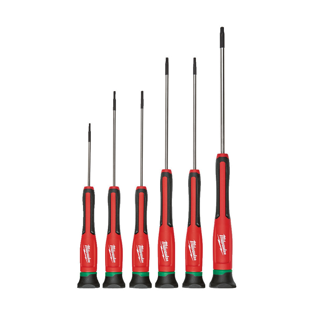 Milwaukee Accessoires 6pc Torx Precision Schroevendraaier Set - 4932471870