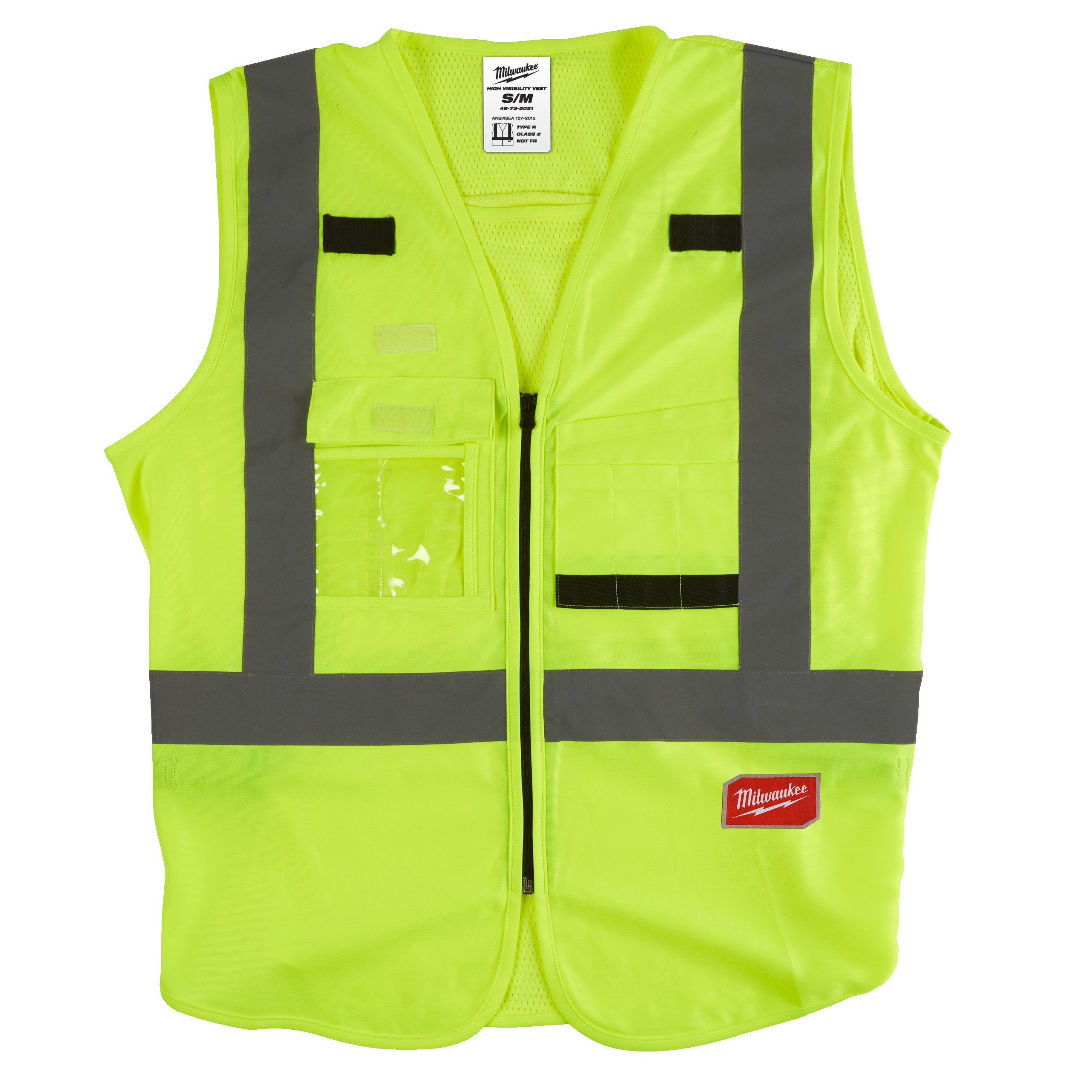 Milwaukee Accessoires Hi-vis veiligheidshesje klasse 2 geel - S/M -1 stuk - 4932471889