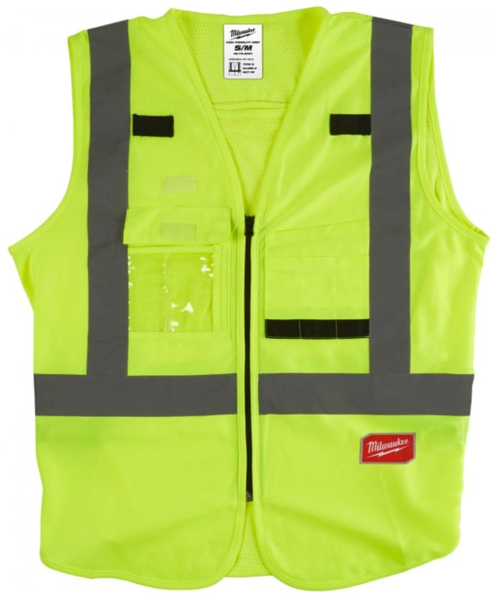 Milwaukee Accessoires Hi-vis Veiligheidshesje | klasse 2 | geel | L/XL - 4932471890