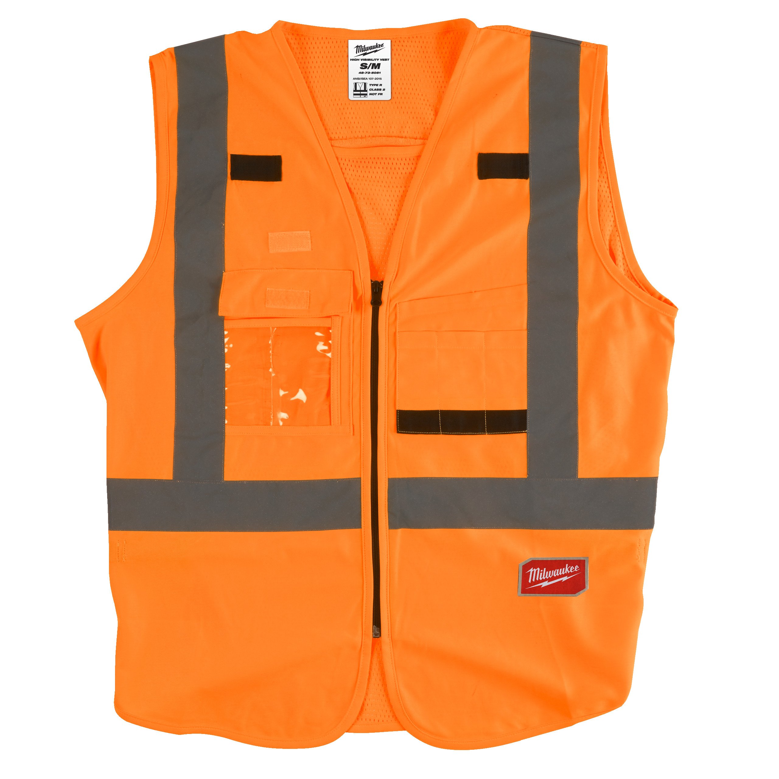 Milwaukee Accessoires Hi-vis veiligheidshesje klasse 2 oranje - S/M | 1 stuk - 4932471892