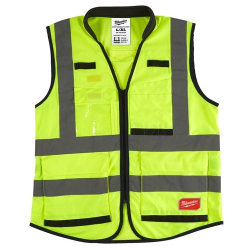 Milwaukee Accessoires Premium hi-vis veiligheidshesje klasse 2 | Geel | L/XL | 1 stuk - 4932471896