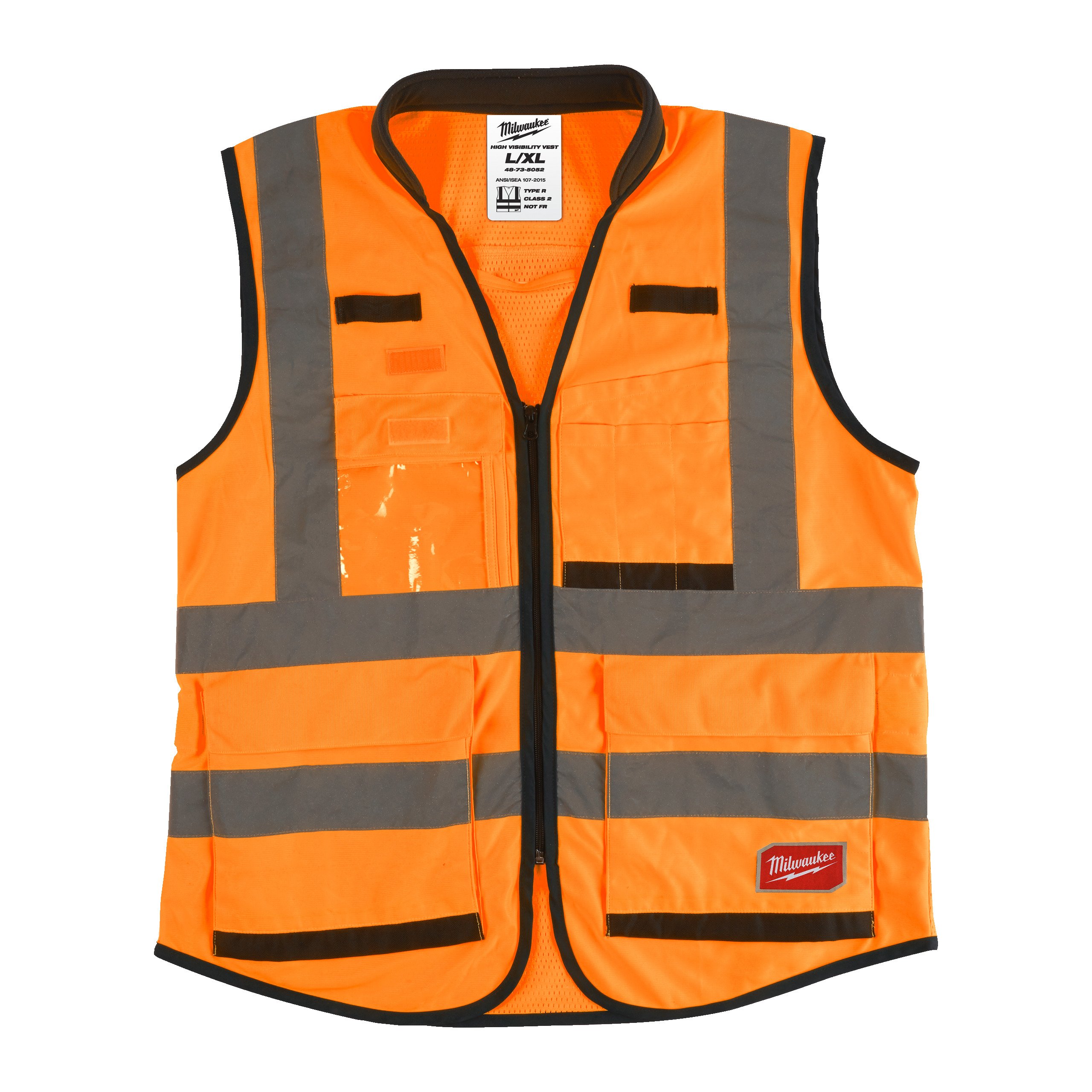 Milwaukee Accessoires Premium hi-vis veiligheidshesje klasse 2 oranje - L/XL | 1 stuk - 4932471899
