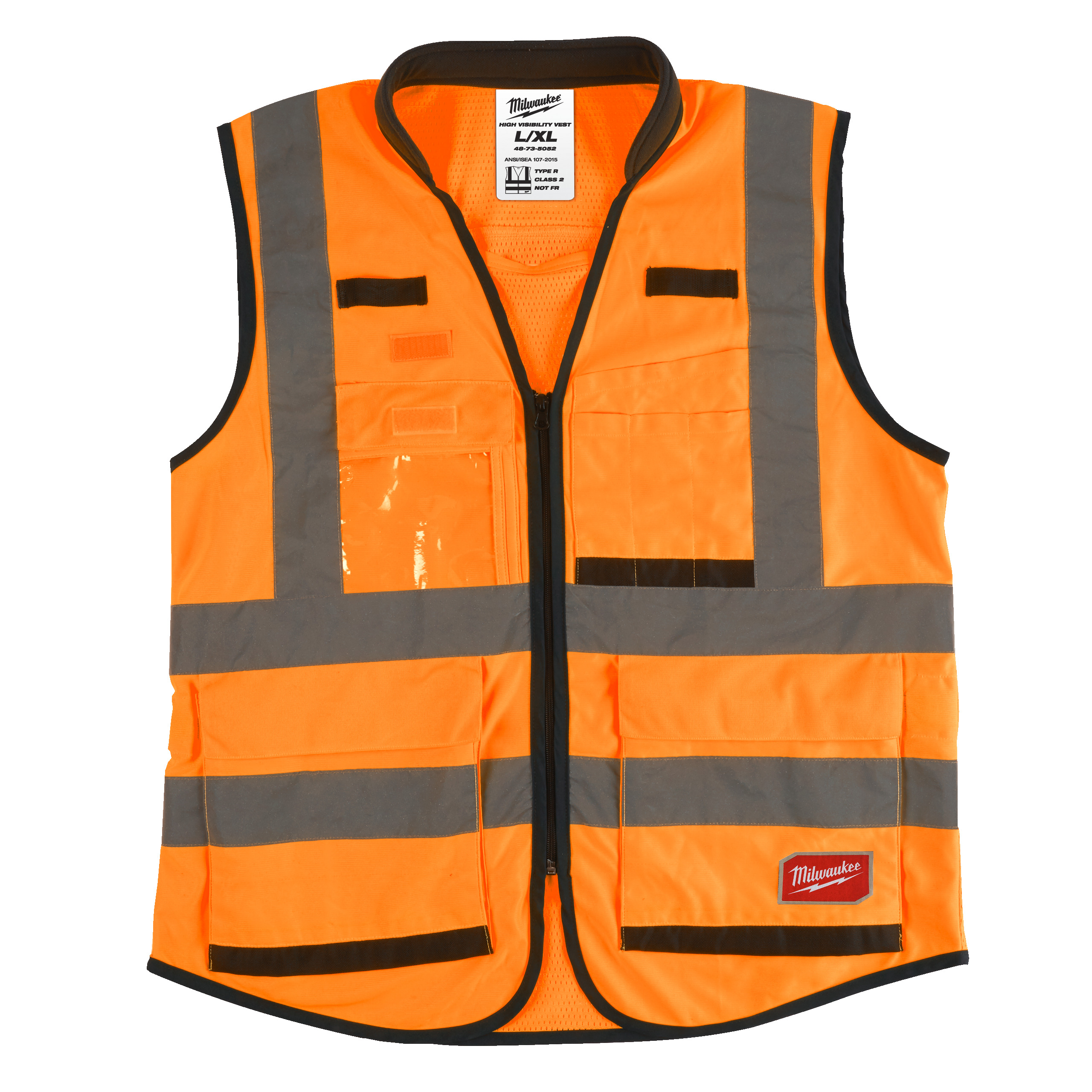 Milwaukee Accessoires Premium hi-vis veiligheidshesje klasse 2 oranje - XXL -1 stuk - 4932471900