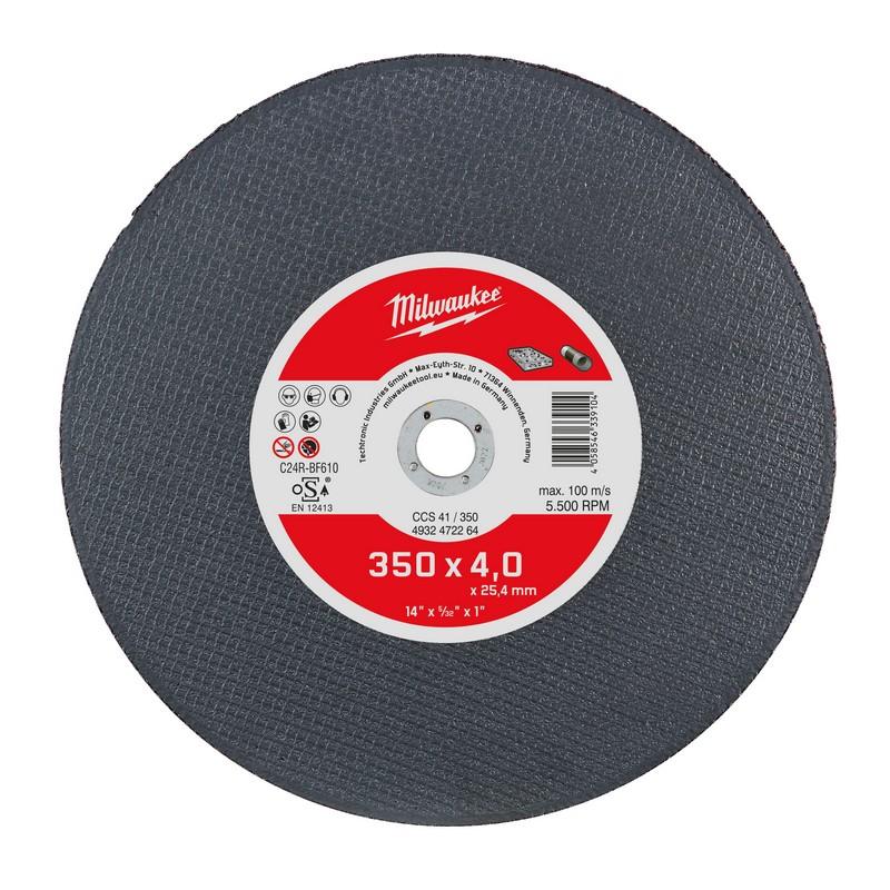 Milwaukee Accessoires CCS 41 / 350 x 4,0 x 25,4 mm - 1st - 4932472264