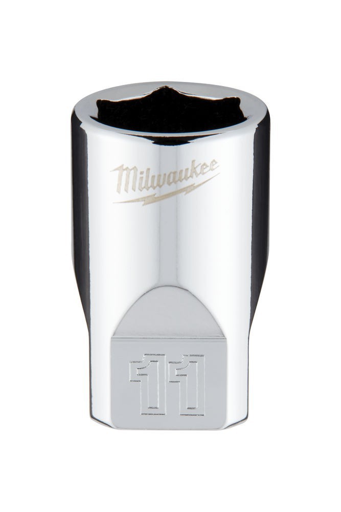 Milwaukee Accessoires 1/4 Ratel Dop ,Metrisch standaard -11MM - 4932478319
