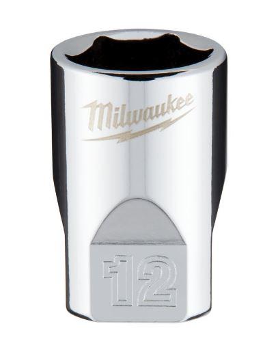 Milwaukee Accessoires 1/4 Ratel Dop ,Metrisch standaard -12MM - 4932478320