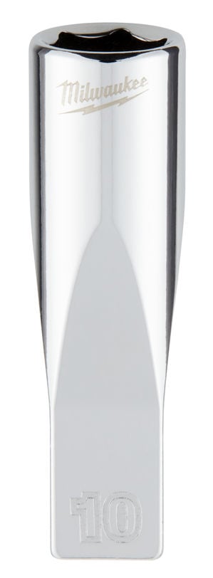 Milwaukee Accessoires 1/4 Ratel Dop ,Metrisch Lang -10MM - 4932478330