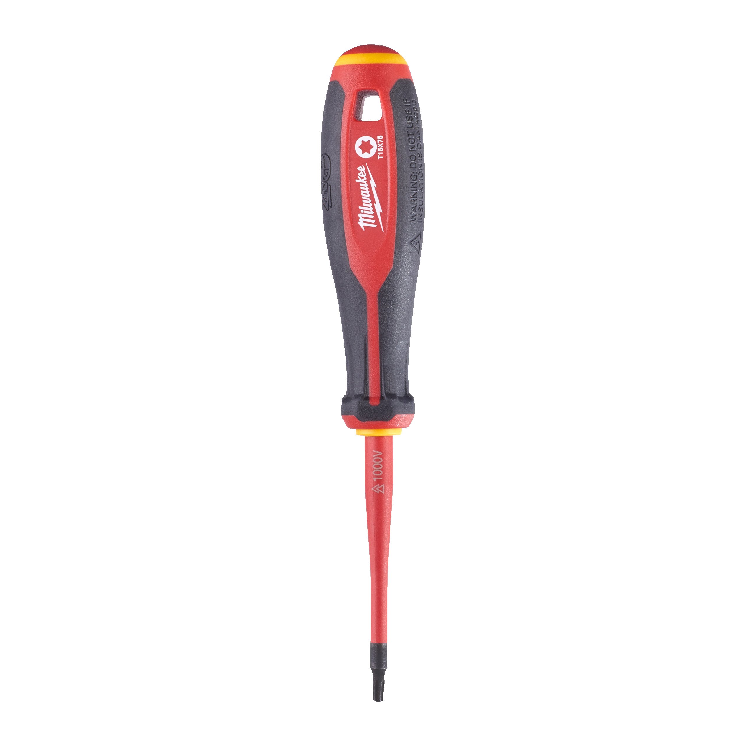 Milwaukee Accessoires Tri-Lobe VDE Schroevendraaier T15 X75 - 4932478729