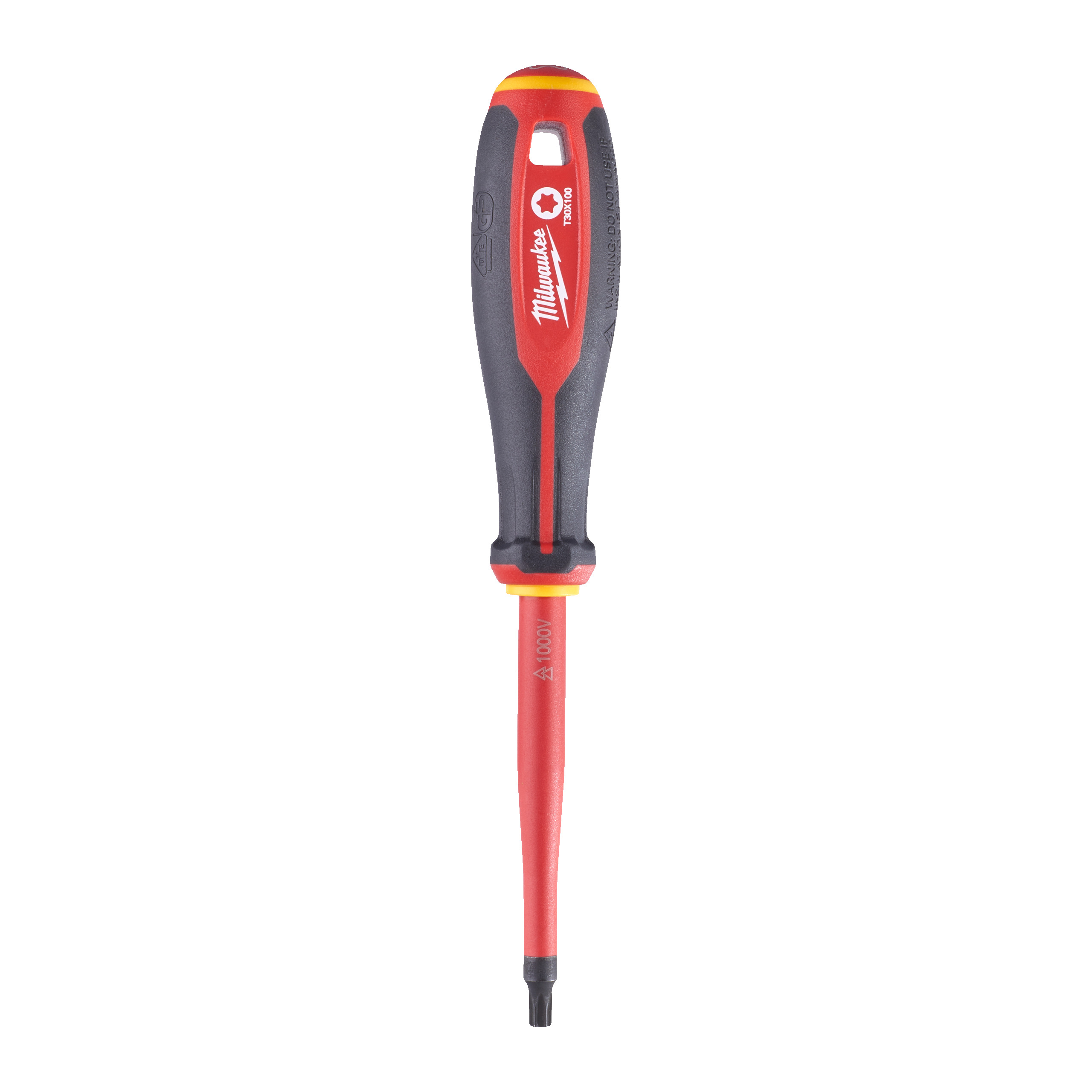Milwaukee Accessoires Tri-Lobe VDE Schroevendraaier T30 X100 - 4932478732