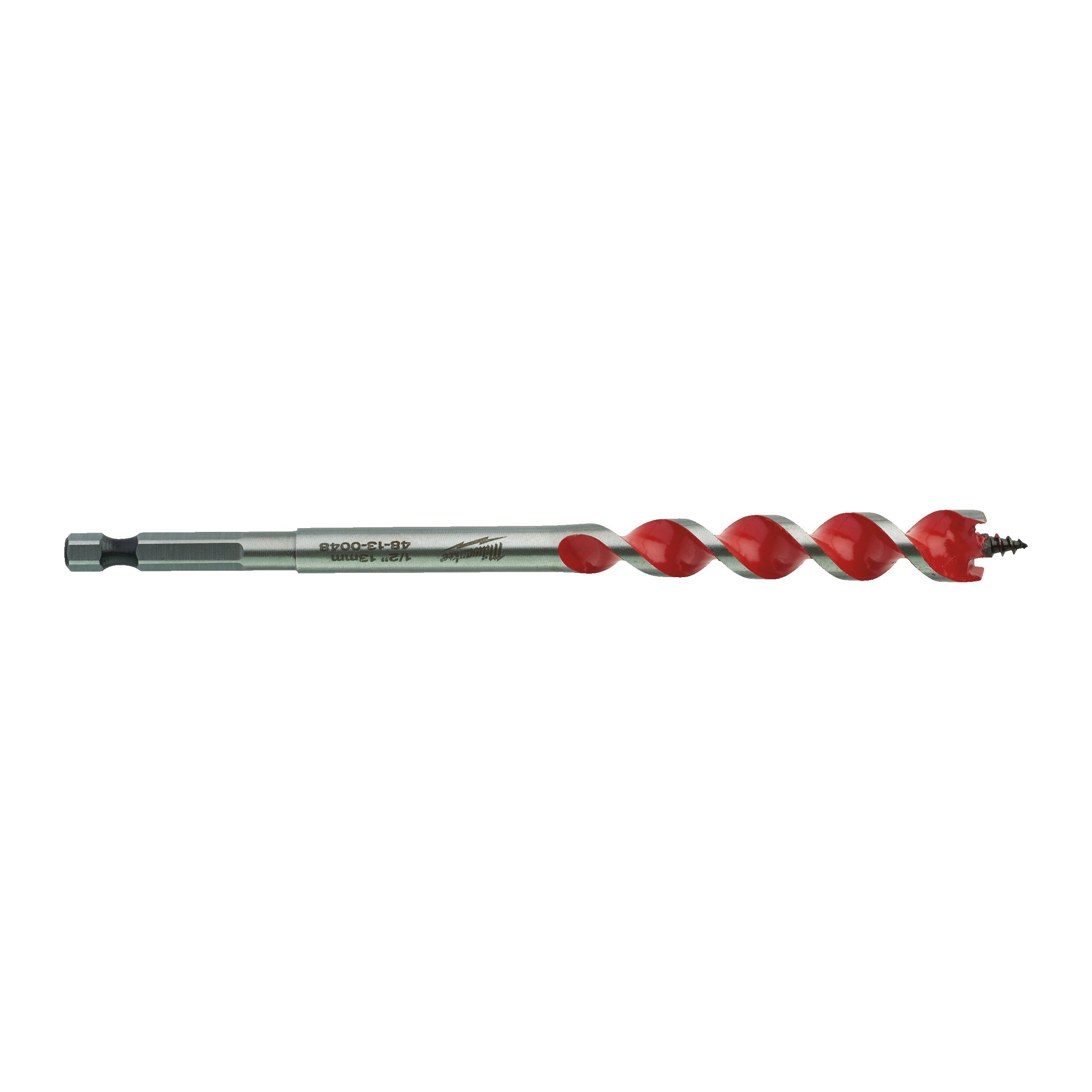 Milwaukee Accessoires Zelfvoedende houtboor 1/4" HEX 13 x 165 mm - 4932479471