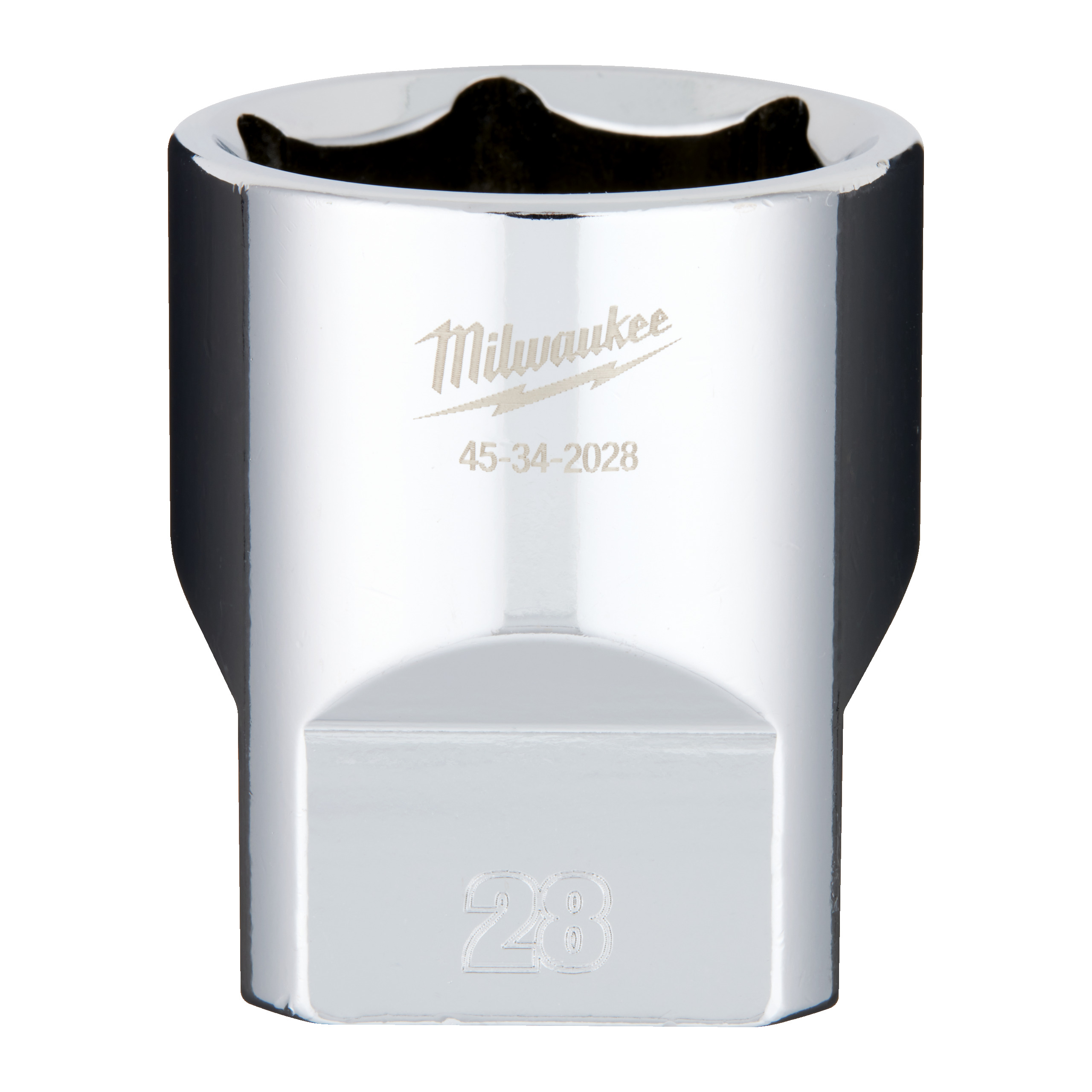 Milwaukee Accessoires 1/2" Dop Metrisch - 28 mm - 4932480026