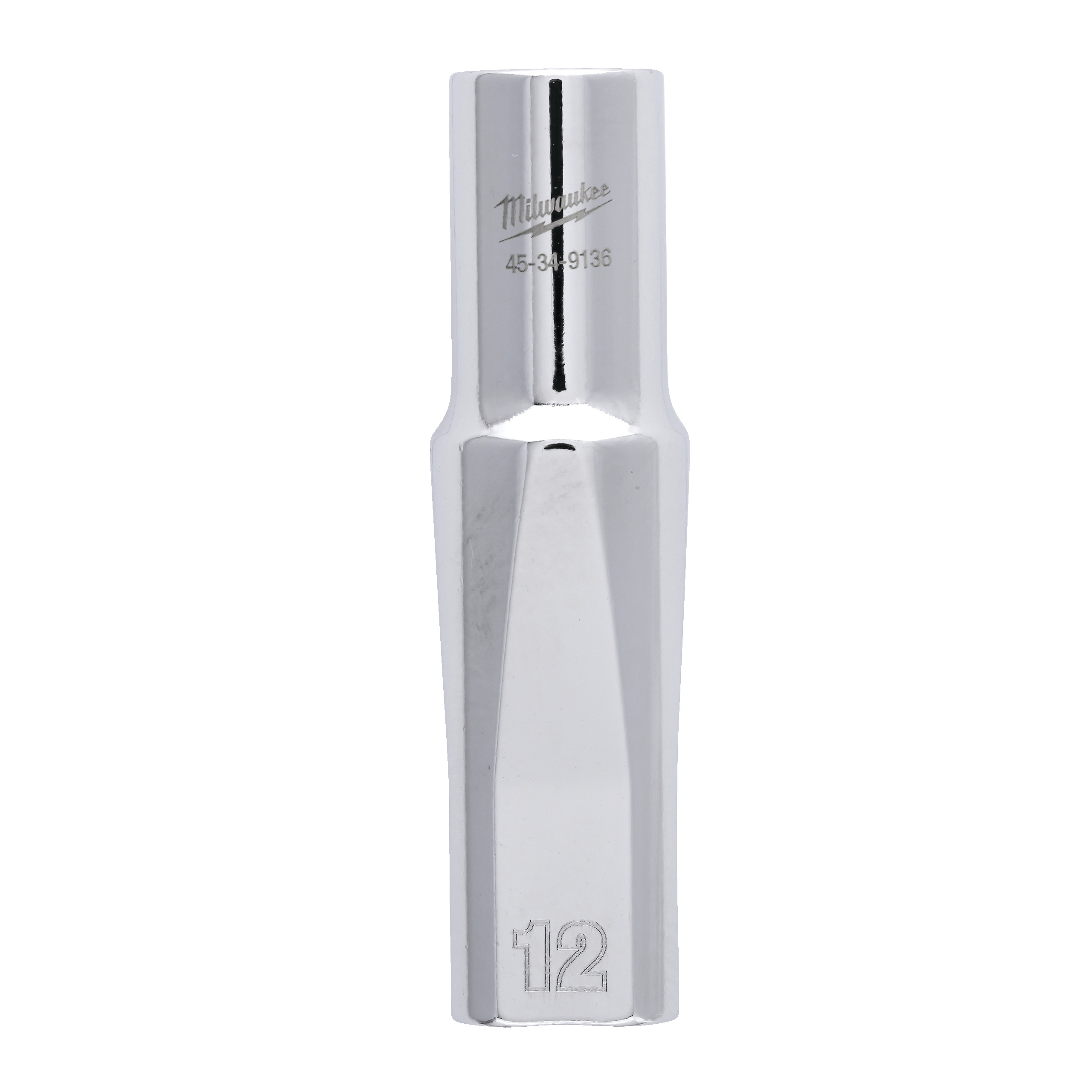 Milwaukee Accessoires 1/2" Lange Dop Metrisch - 12 mm - 4932480032