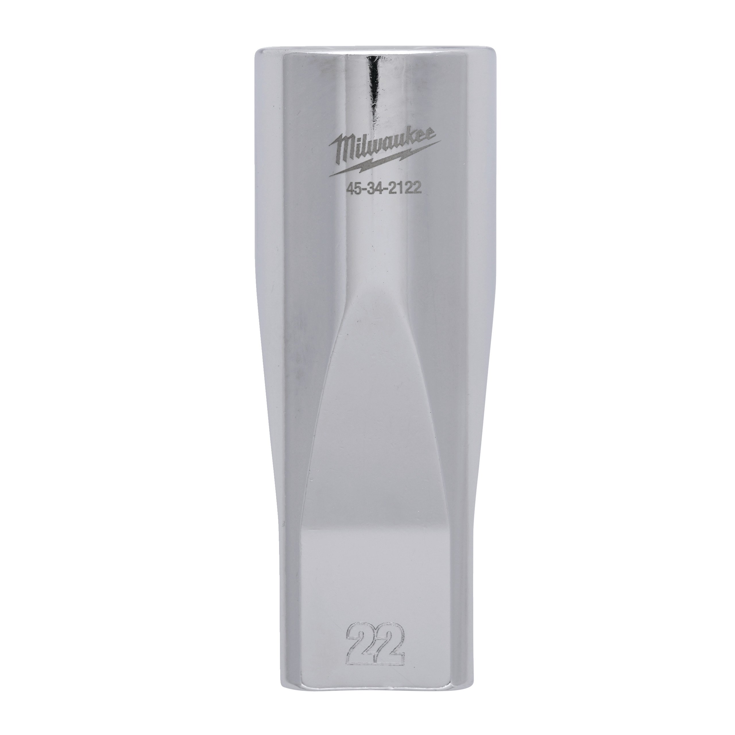 Milwaukee Accessoires 1/2" Lange Dop Metrisch - 22 mm - 4932480042
